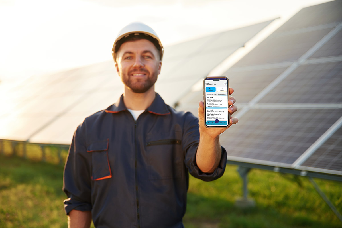 Aplicativo para placas solares