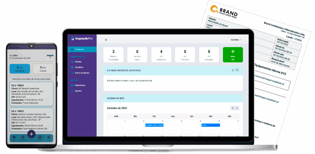 Aplicativo para inspeção e manutenção de ar-condicionado