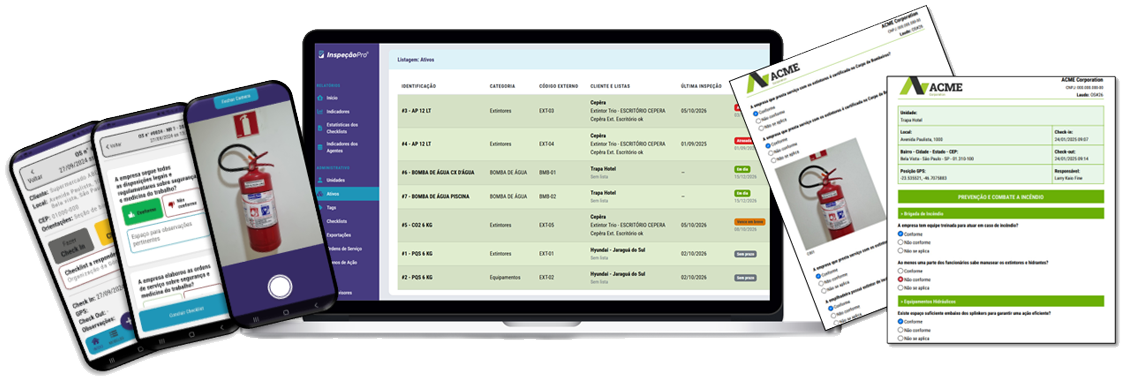 Software de Gestão e Inspeção de Ativos EAM